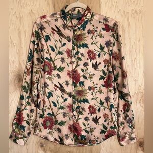 ASOS Multicolor Floral Button-Down Shirt